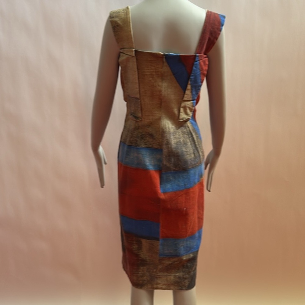 Vivienne Westwood UNION JACK DRESS IT 40 NEW no tag FW15-16 ANGLOMANIA - Picture 5 of 9
